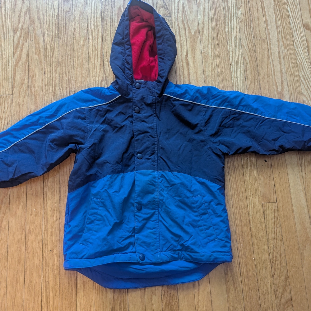 Hanna Andersson Kids Blue and Black Jacket